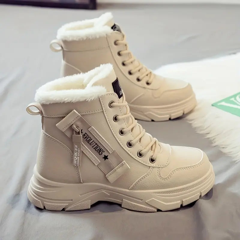 Bota Peluciada Feminina Cano Médio Alurea
