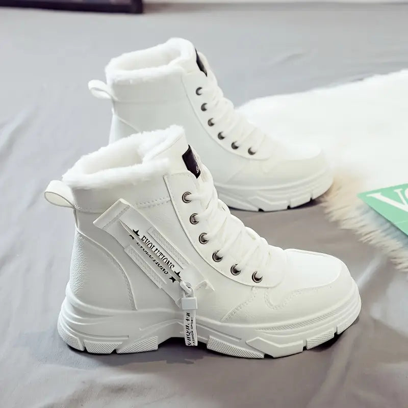 Bota Peluciada Feminina Cano Médio Alurea