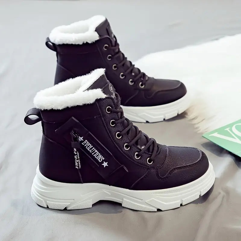 Bota Peluciada Feminina Cano Médio Alurea
