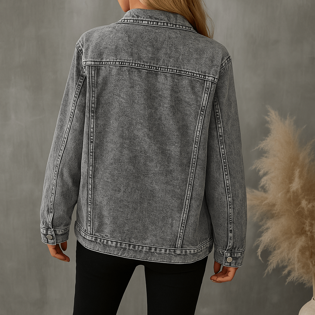 Jaqueta Feminina Jeans Naiana