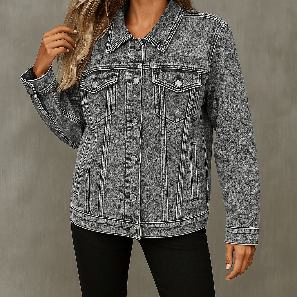 Jaqueta Feminina Jeans Naiana