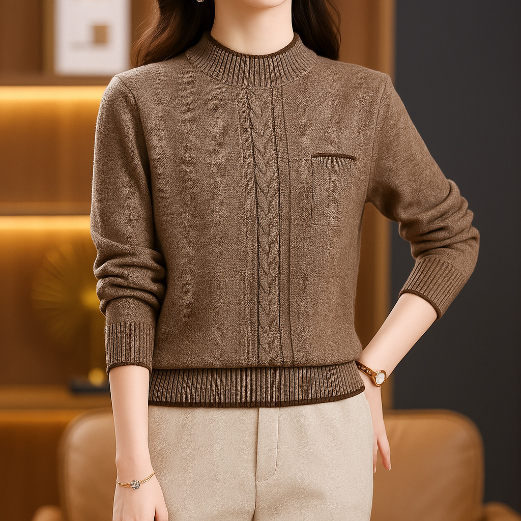 Suéter Casual Feminino Faelina