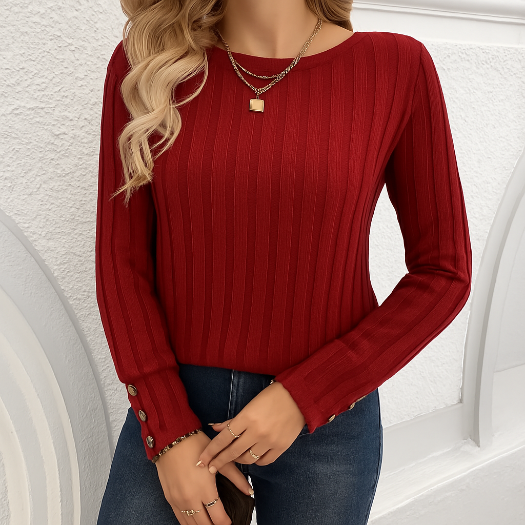 Suéter Casual Feminino Solenne