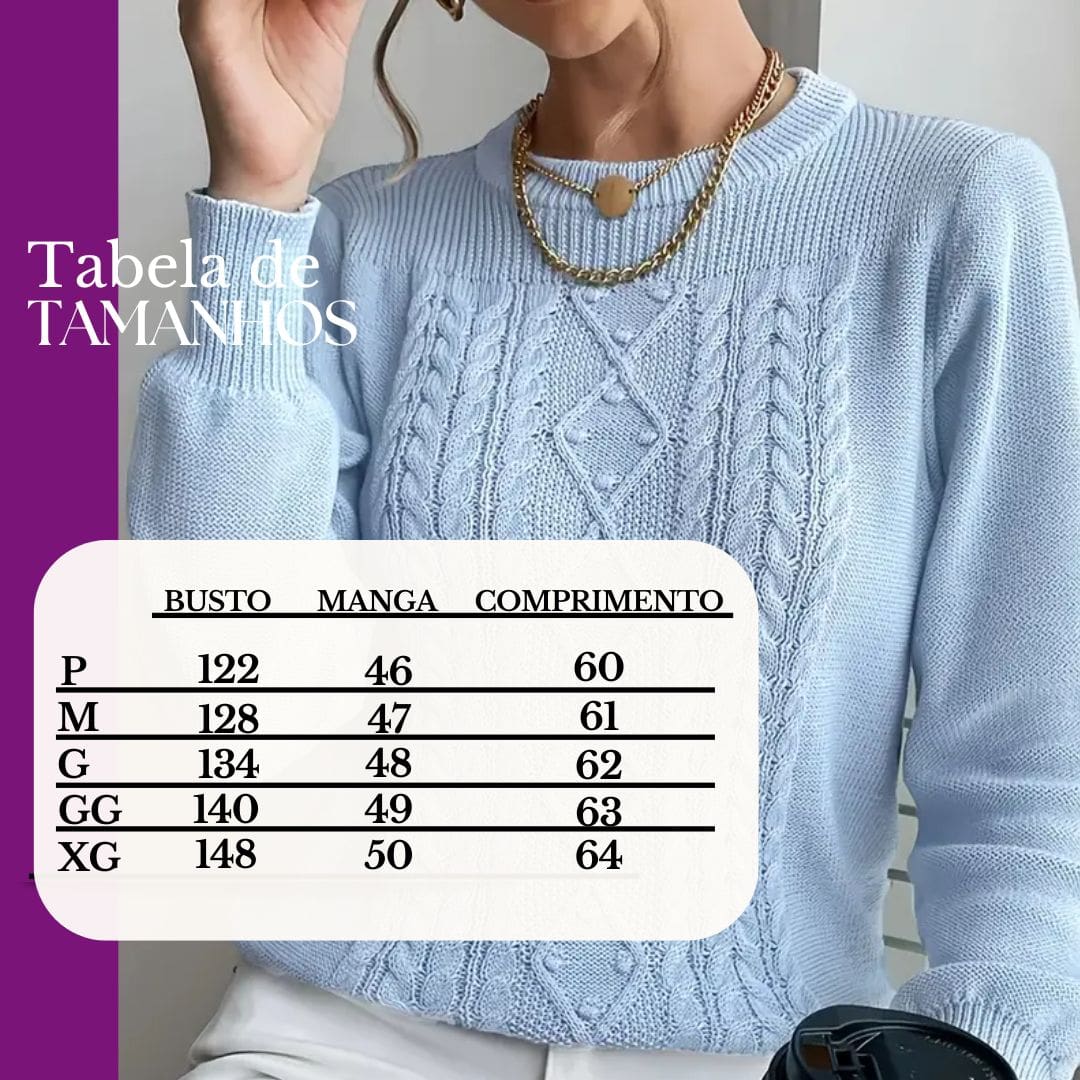 Suéter Feminino Tricot