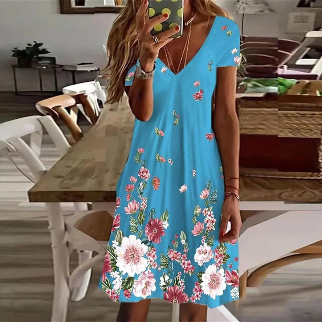 Vestido Estampado Floral