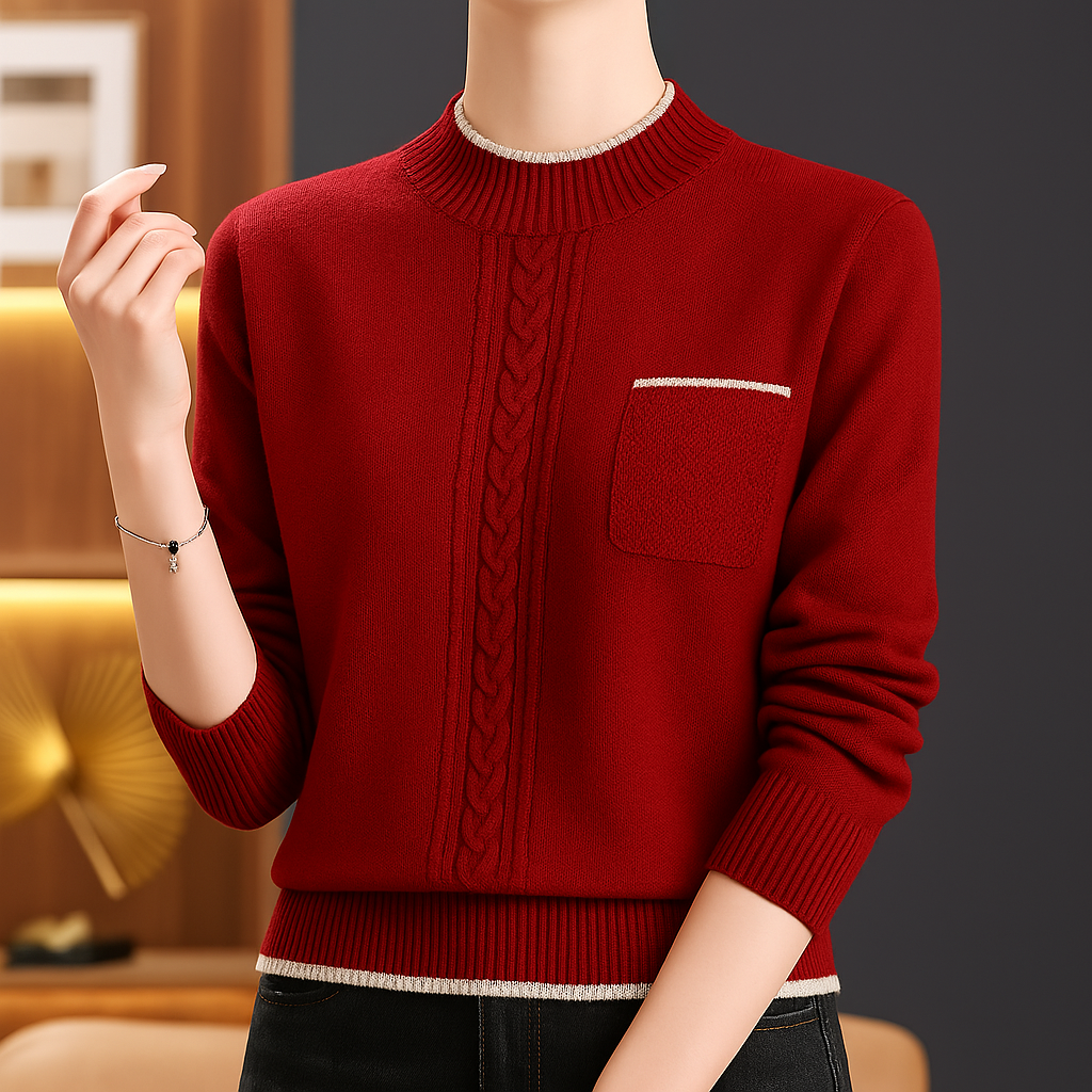 Suéter Casual Feminino Faelina