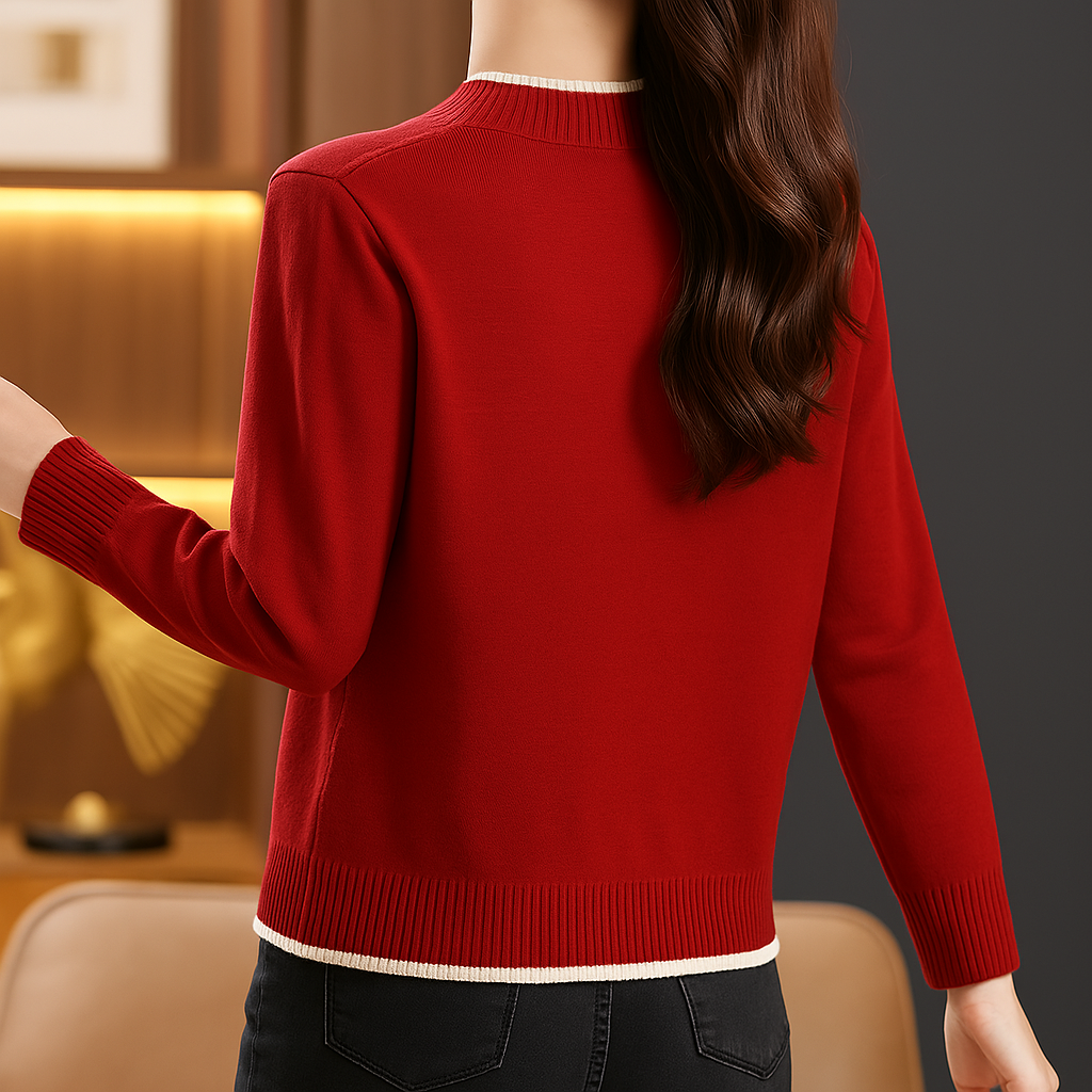Suéter Casual Feminino Faelina