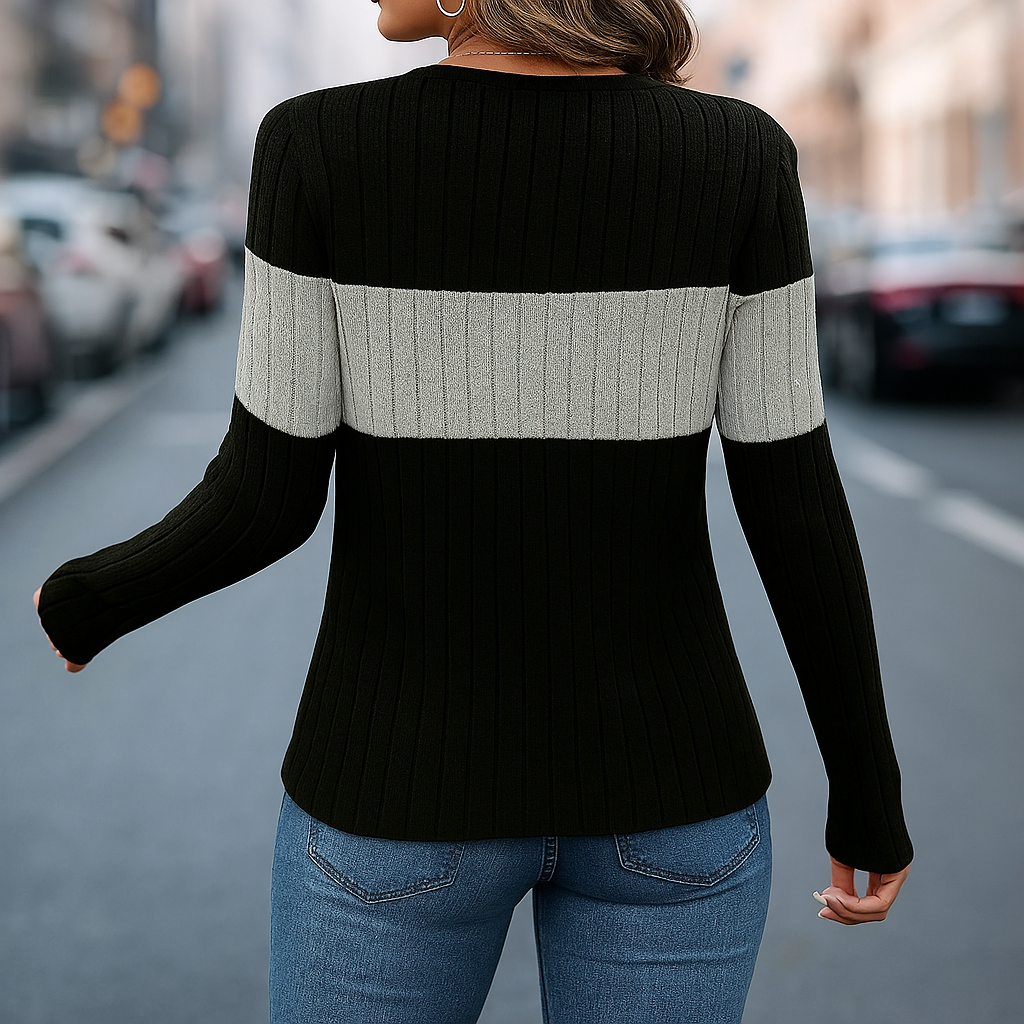 Suéter Casual Feminino Leocadia